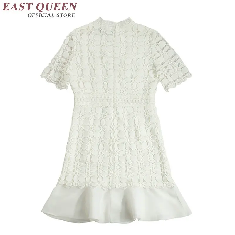 

Mesh summer dress women white dress with lace women dress summer 2018 lace new woman dresses 2018 summer KK1125