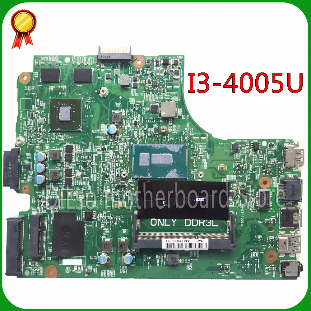 

KEFU 13269-1 Motherboard For DELL 3542 DELL 3442 Motherboard 13269-1 PWB FX3MC GT820M Motherboard I3-4210u Test Motherboard