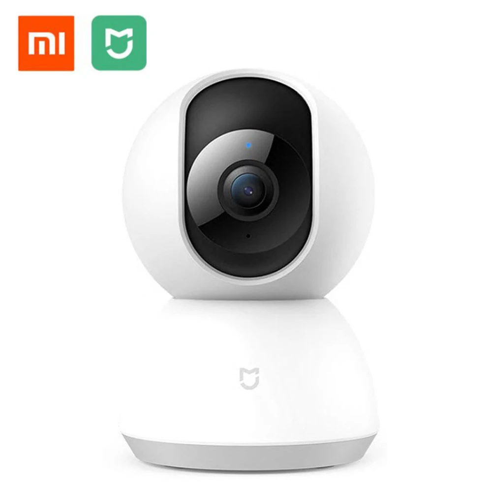 100% оригинал Xiaomi Mijia Смарт камера IP веб-камера видеокамера 360 Угол wifi беспроводной