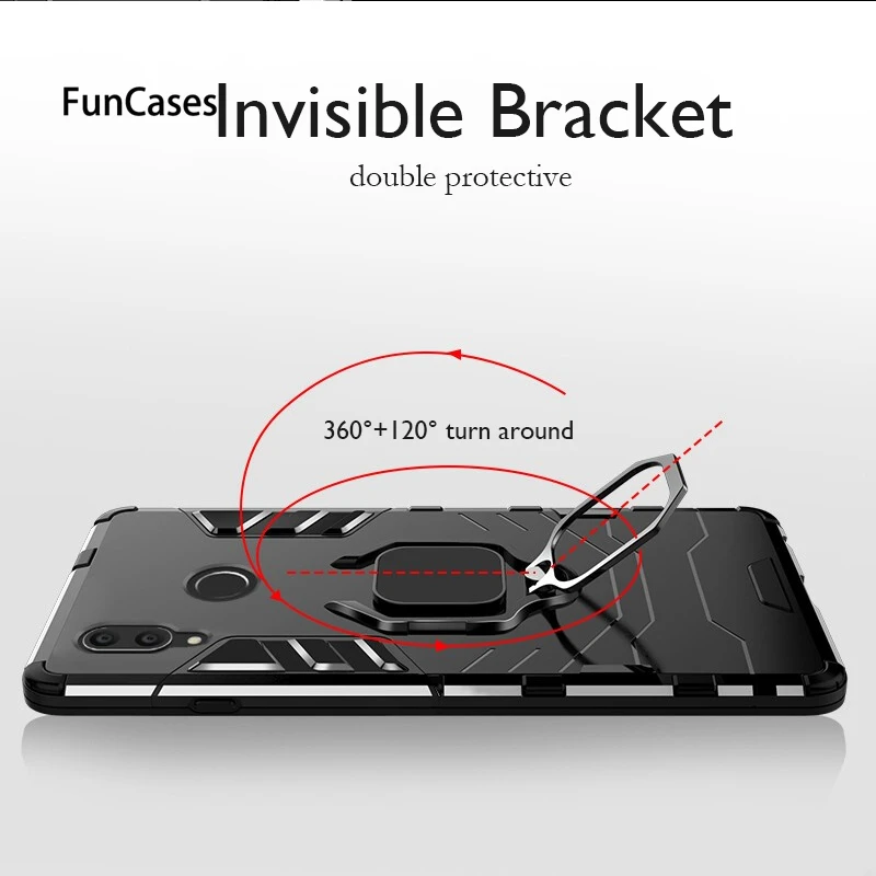 Кронштейн Магнитный чехол для Xiao mi Red Note 7 s 6 5 Pro 4X 8 SE Lite Plus защитный телефона Fundas |