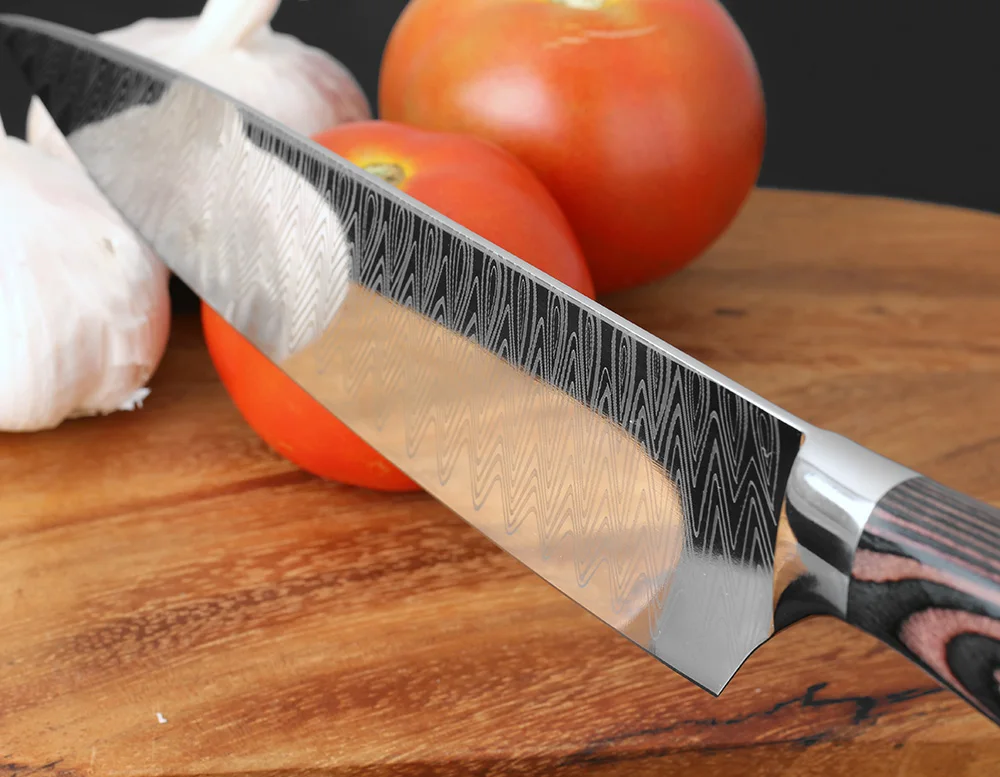 XITUO 8 &quotпрофессиональный нож шеф повара из японской нержавеющей стали Santoku