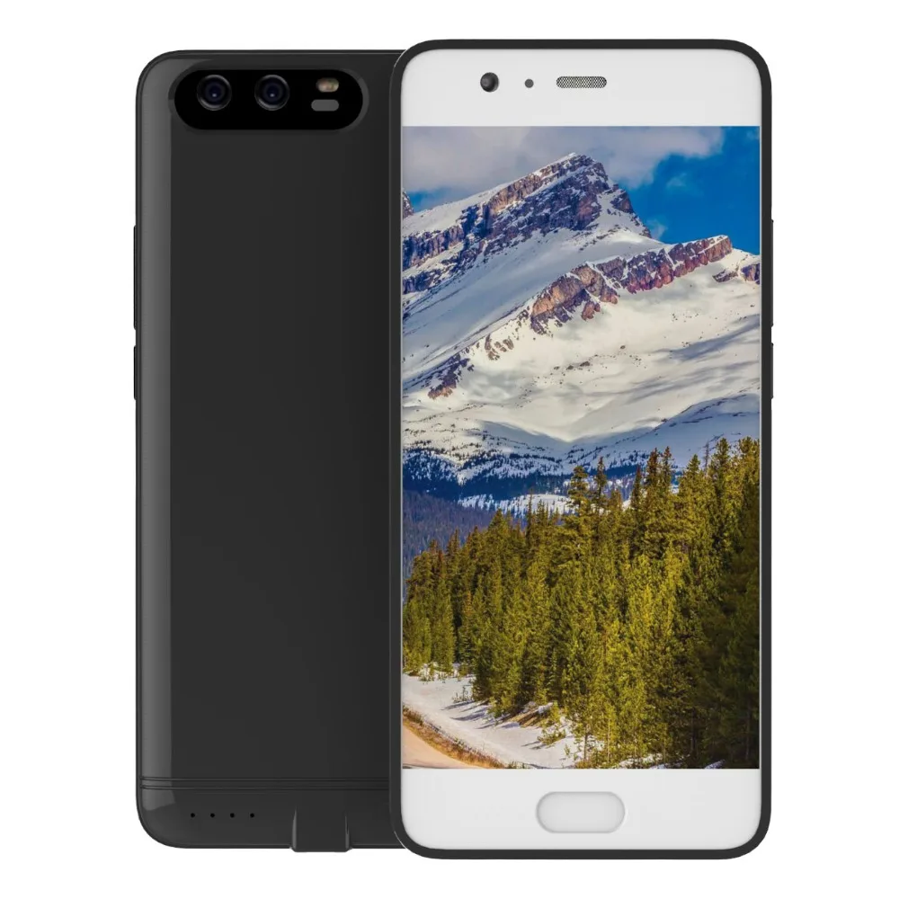 6000/8000 мАч металлическая рамка крышка аккумулятора для huawei p10/p10 plus внешний банк