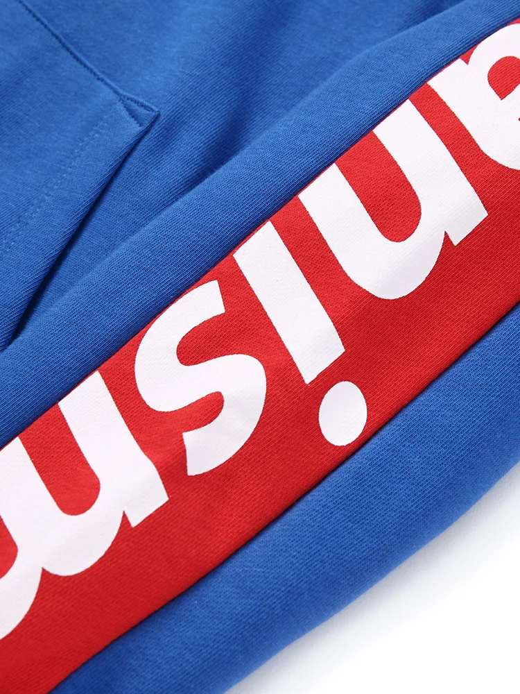 Balabala/Детский свитер с капюшоном для мальчиков контрастной полоской сбоку