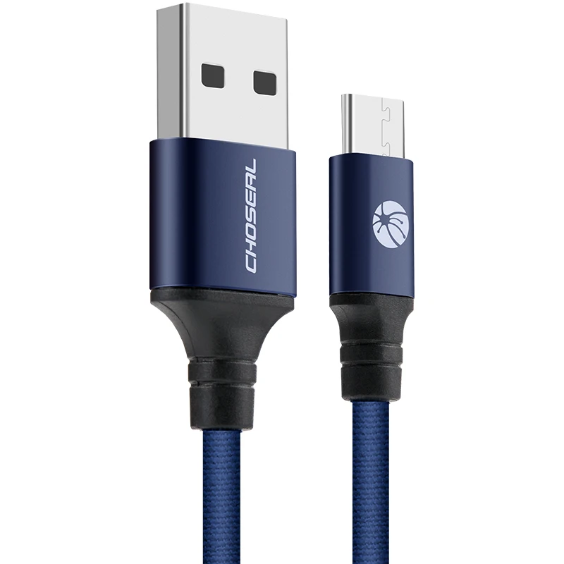 Choseal 30-летие QS6801 никелированный USB type C кабель Быстрая зарядка синхронизации