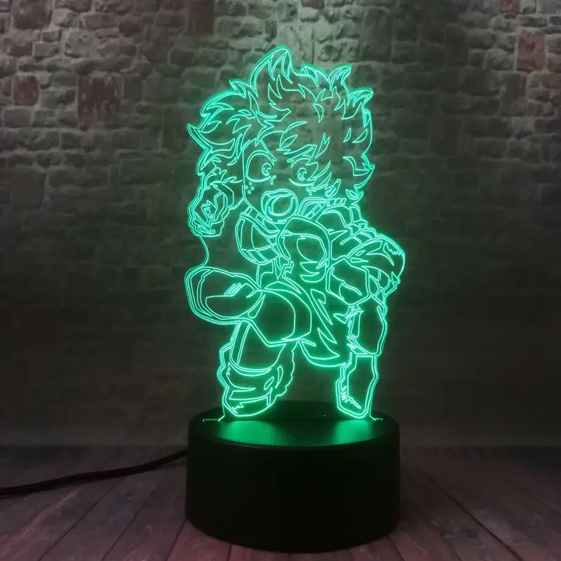 Игрушечная Фигурка Моя геройская Академия светодиодная 3d-модель | Игрушки и
