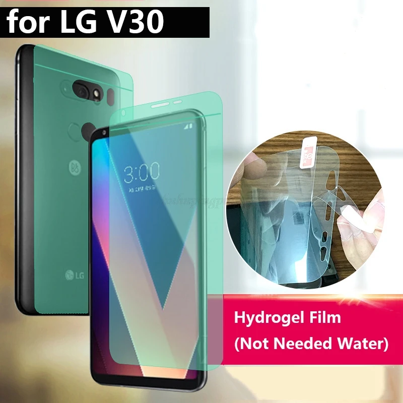 Мягкая Гидрогелевая защитная плёнка для LG V30 6 0 дюйма с защитой от царапин |
