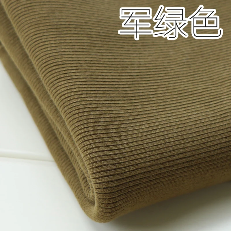 Army green Тяжелые тянущиеся трикотажные пуховые куртки с манжетами и поясом с вырезом на рукавах - Цвет: Army green