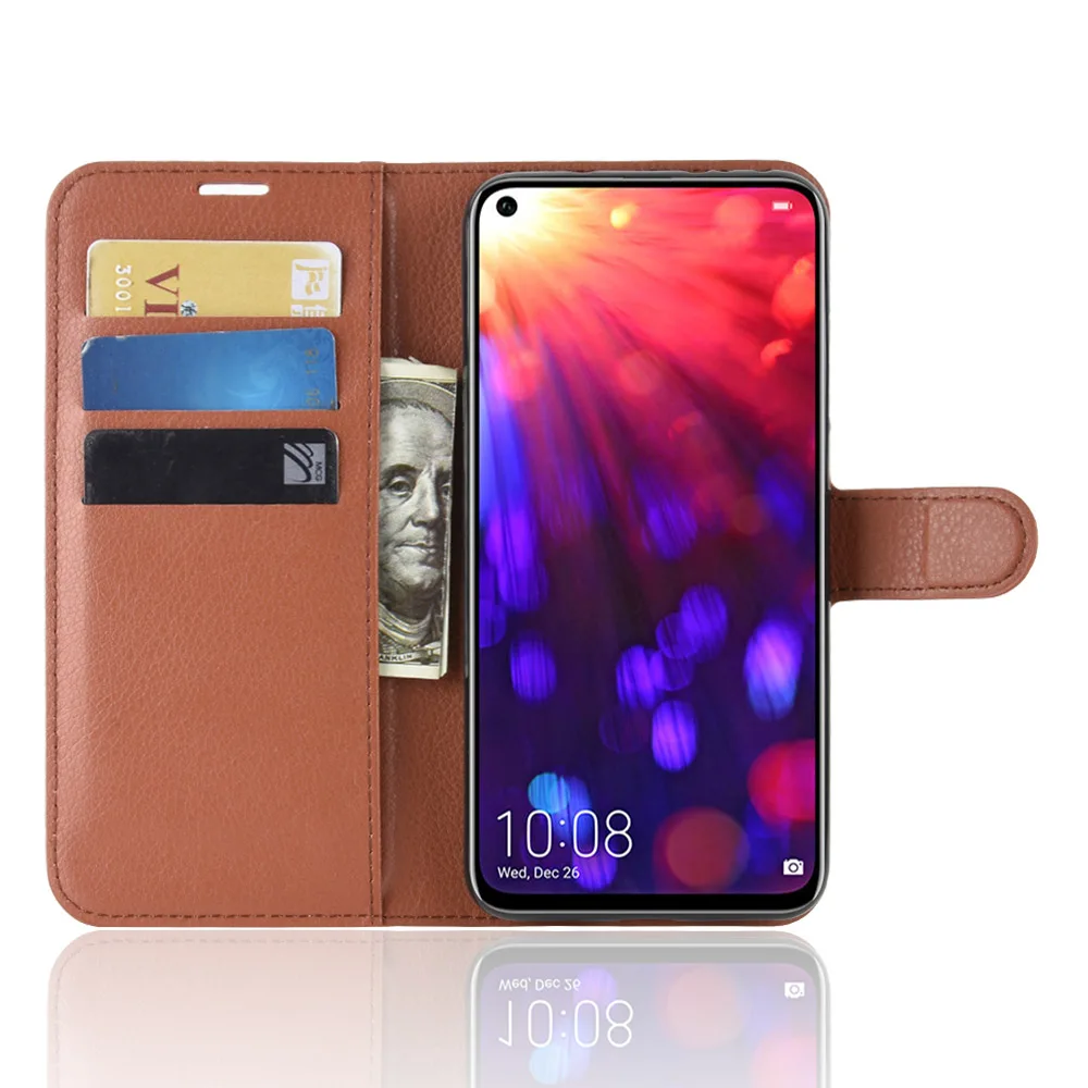 Для huawei Honor View 20 Чехол кожаный флип-чехол для телефона для huawei View 20 кошелек кожаный чехол-подставка чехлы-флип для huawei V20