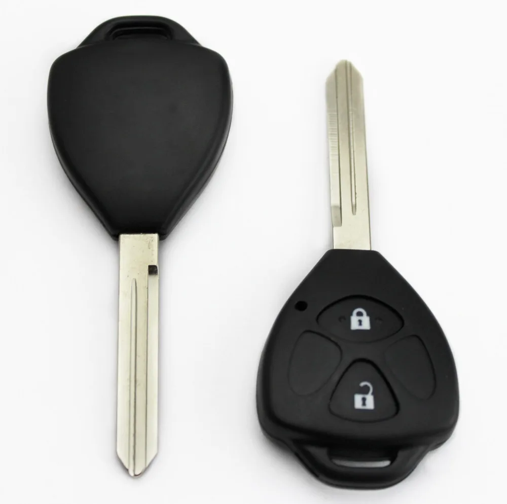 

2Buttons RemoteCar Key Shell Fob Key Case Cover Replacement For JAC J2 Yueyue J3 Tojoy J5 Uncut Blade With Logo