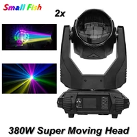 2pcslot dj disco stage light 380w moving head light beam spot 2in1 dmx512 color music party club bar stage moving head lighting