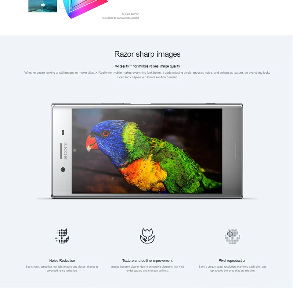 Мобильный телефон sony Xperia XZ Premium G8141, 4G LTE, 4 Гб ОЗУ, 64 Гб ПЗУ, одна Sim карта 19 МП, четыре ядра, NFC, 3230 мАч, Android, быстрая зарядка 3,0