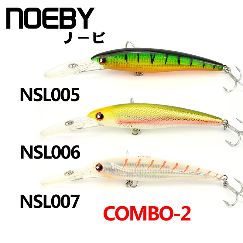 Рыболовная приманка NOEBY троллинг 160 мм/60 г 0 8 м плавающая Большая Морская супер