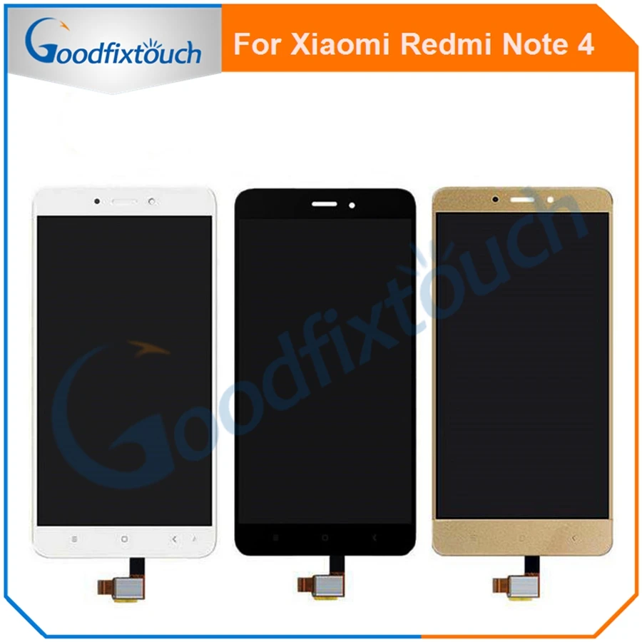 ЖК-дисплей с сенсорным экраном и дигитайзером в сборе рамкой для Xiaomi Redmi Note 4 Note4 NT4
