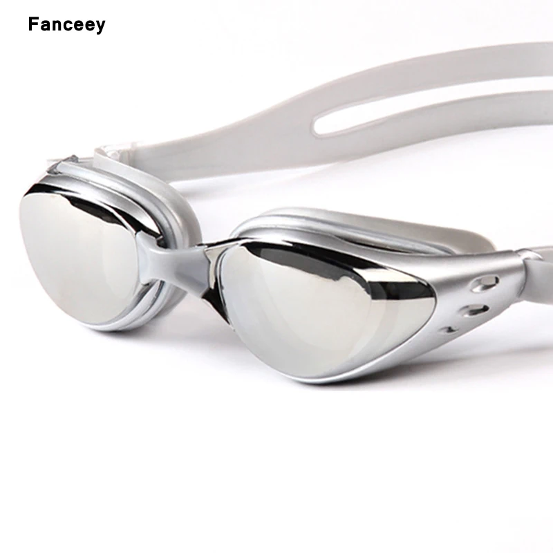 

Anti-Fog UV Protection Adjustable Men And Women Common Plating Professional Swimming Goggles Clear View Eyeglasses