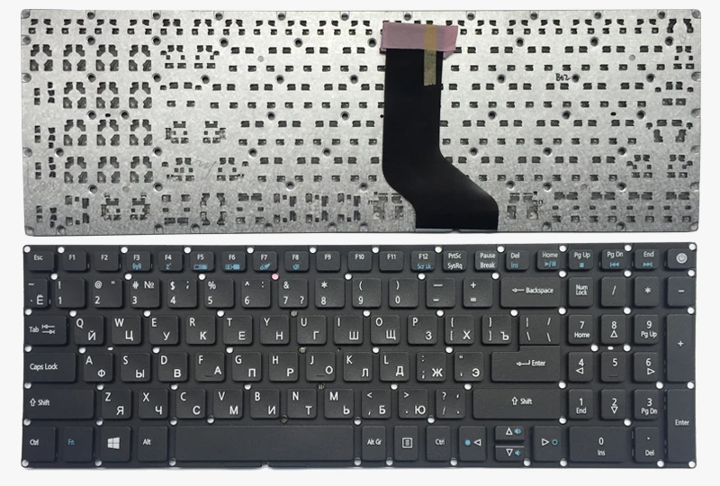 NEW Russian laptop keyboard for ACER Aspire E15 E5-576 E5-576G E5-576G-5762 E5-576G RU keyboard
