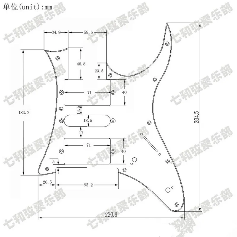 1 шт. белая жемчужная электрогитара Накладка для царапин гитары с винтами 10