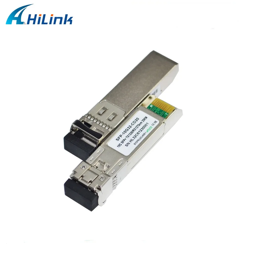 10G WDM SFP+ bidi T1270/R1330nm T1330/R1270nm 40 км bidi SFP+ Совместимость с SFP+ с разъемом LC