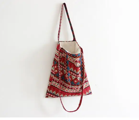 

Original handmade cotton bags fashion personality national wind cloth bags Shoulin handbag shoulder bag Messenger bag