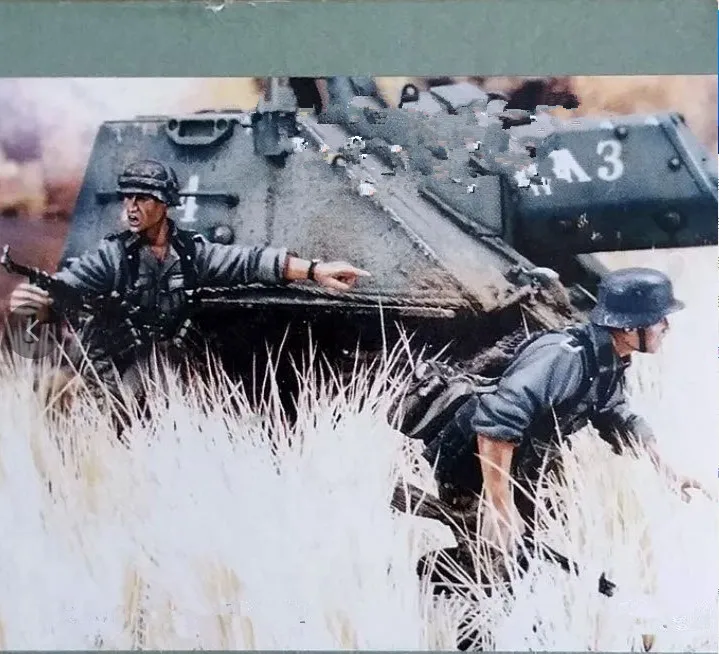 1/35 каучуковая фигурка модель комплект Unassambled Неокрашенная 00330|Наборы для сборки