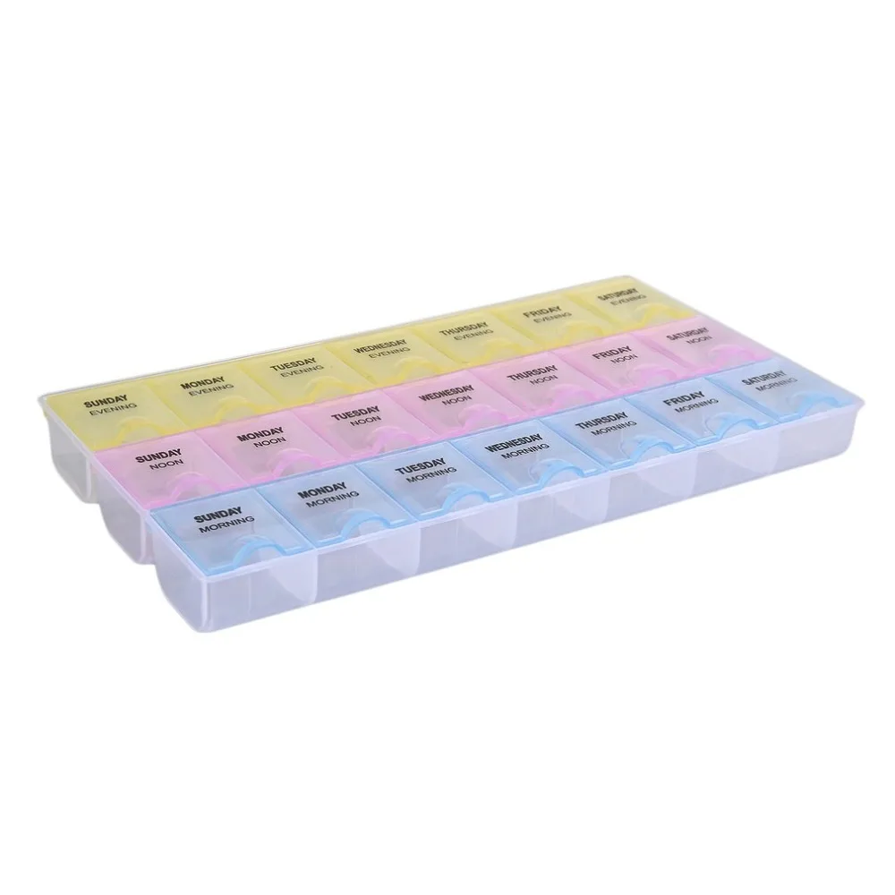 21 Slots Plastic Electronic Component Storage Box Container Tool Case Transparent Packaging | Органайзеры для инструментов