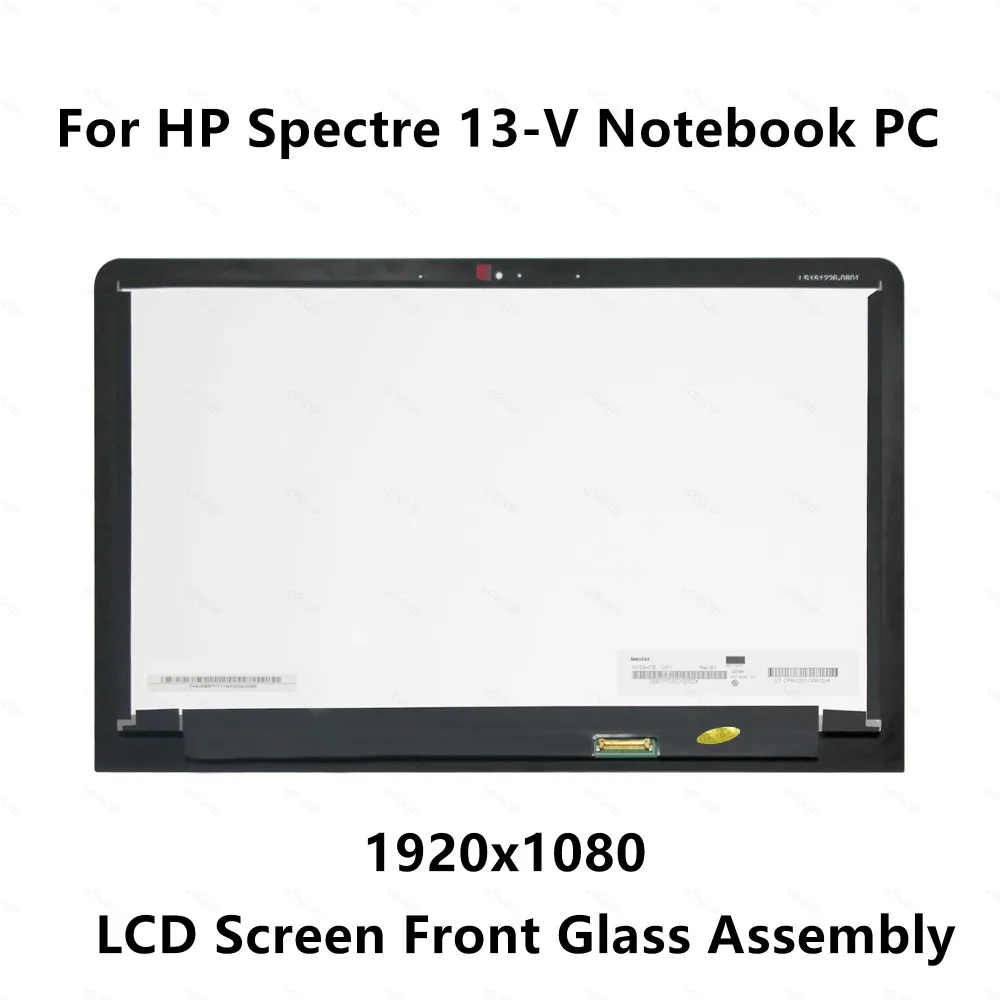 Для HP Spectre 13 v103tu v104tu v105tu v106tu v038tu v129tu v130tu Переднее стекло IPS|ЖК-экран для ноутбуков| |