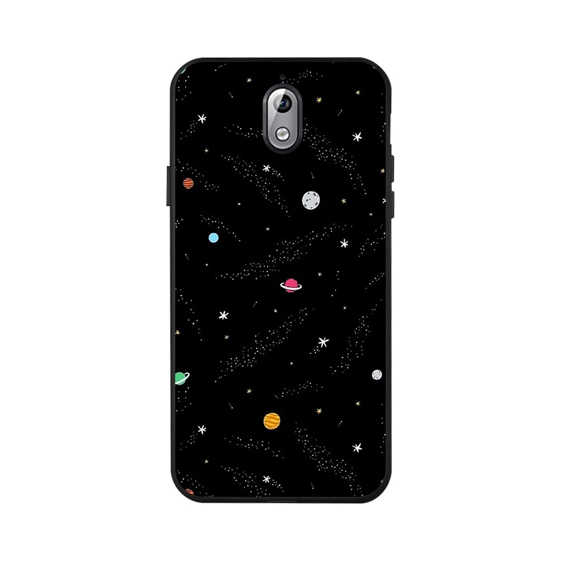 Чехол для Nokia 3 чехол мягкий силиконовый черный ТПУ задняя крышка Fundas Coque |