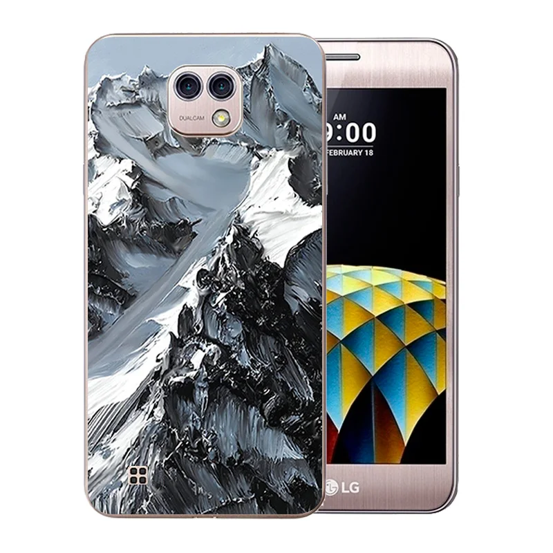Чехол для LG X Cam мягкий чехол из ТПУ с рисунком Ван Гога K580 K580DS 5 2 дюйма чехлы