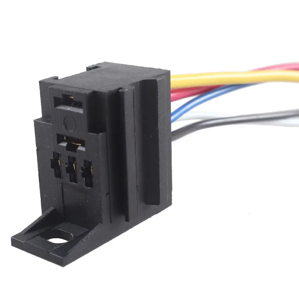 DIY автомобильный двигатель 12V 30A AMP Duty релейное гнездо 5 pin Провода