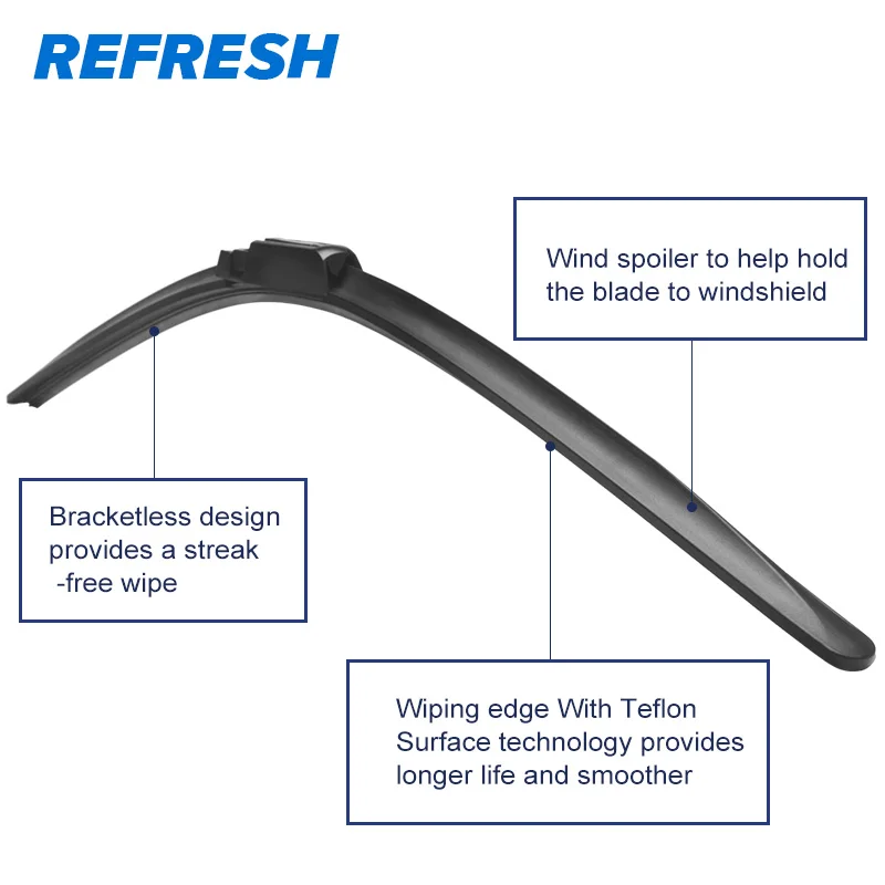 REFRESH Щетки стеклоочистителя для SEAT Altea 26 &quotи 26&quot Fit Claw Arms 2004 2005 2006 2007 2008 2009 2010 2011 2012
