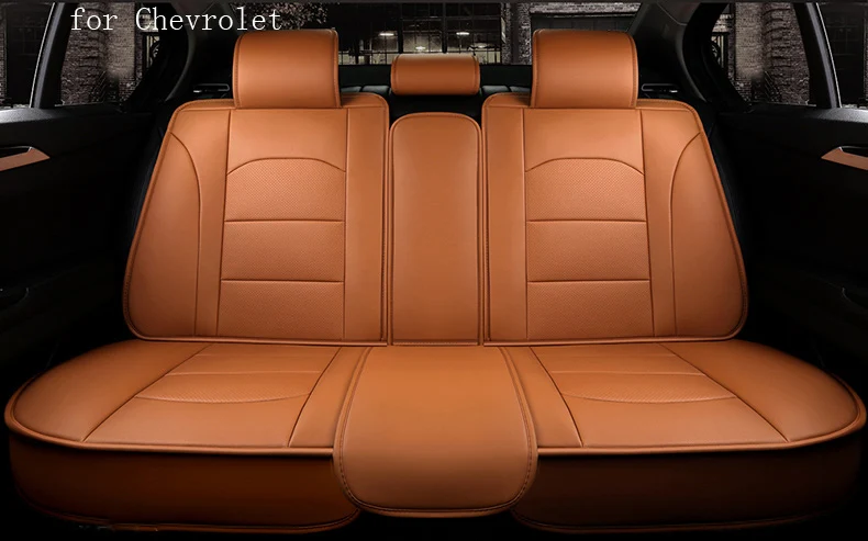 Водонепроницаемый искусственная кожа сиденья для Chevrolet Cruze Aveo Captiva Lacetti спереди и
