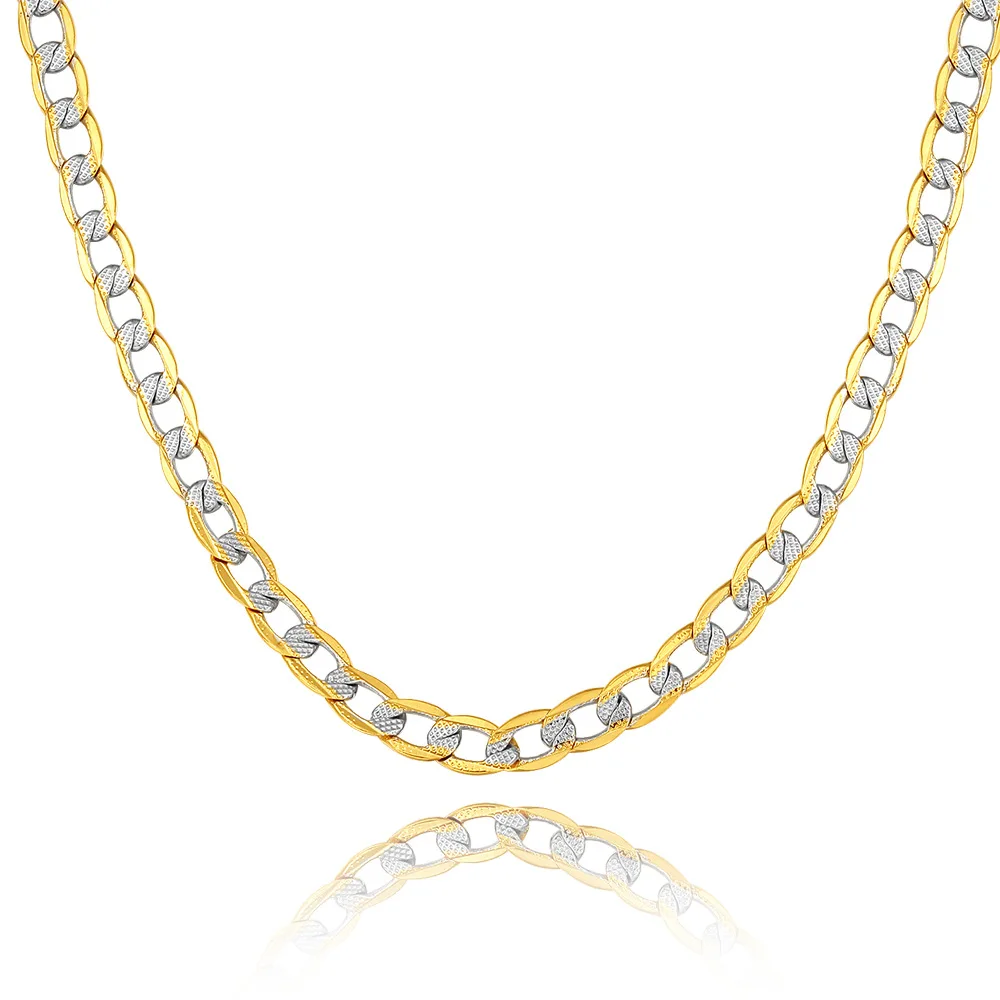 Мужское ожерелье 2 цвета длина 66 см|curb chain|men necklacemens necklace chain |