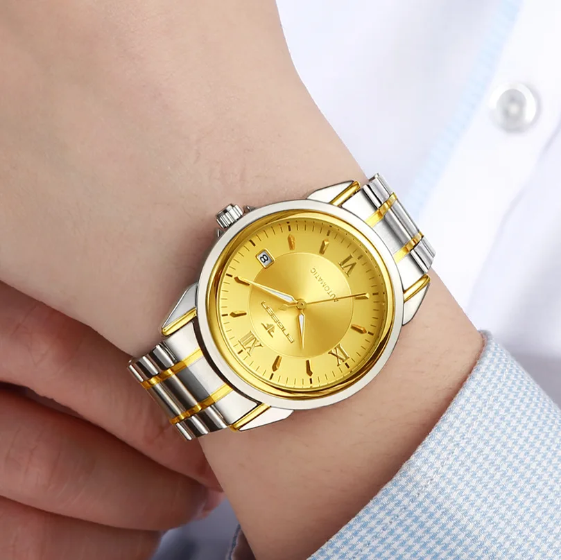 Часы наручные мужские механические водонепроницаемые до 30 м|wristwatches automatic|wristwatch