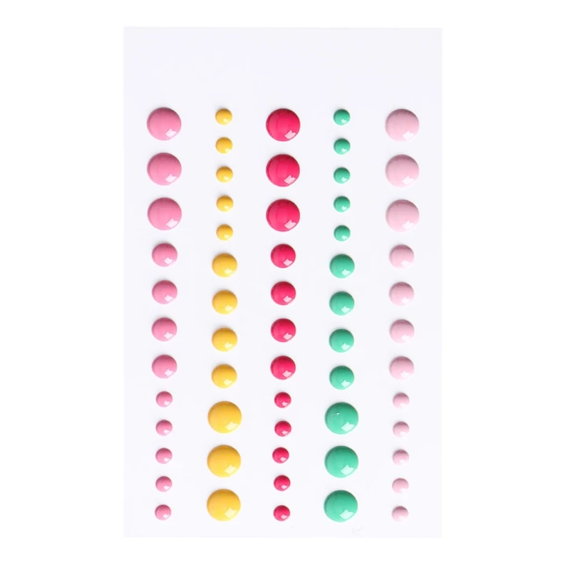 Новое поступление 1 предмет эмаль точки смолы самоклеящиеся наклейки для