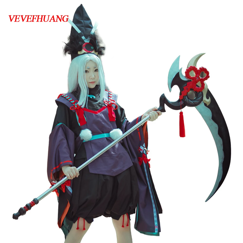 VEVEFHUANG Горячие игры Onmyoji SSR Косплей Kurodooji Cos хэллоуивечерние НКА косплей мужчины и