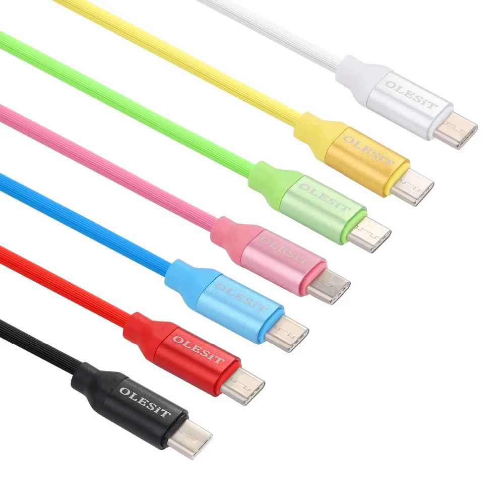 50 шт./лот OLESiT UNS K131/K132/K133 1 2 M 3A Портативный USB кабель для быстрой синхронизации