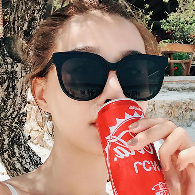 Модные полупрозрачные солнцезащитные очки с солнцезащитным козырьком в