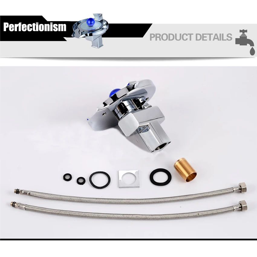 1 шт. светодиодный кран для ванной комнаты раковины латунный хромированный