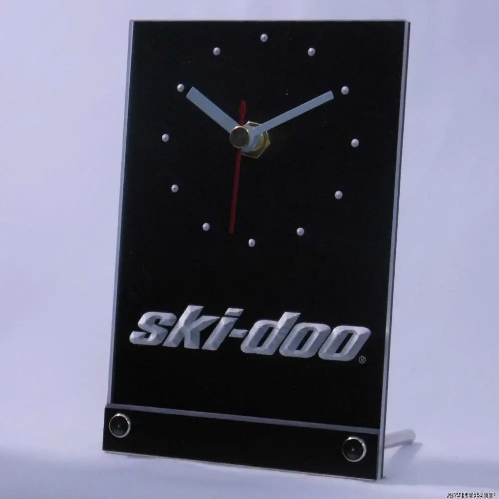 Tnc0174 ski-doo снегоходы настольные 3D светодиодный часы