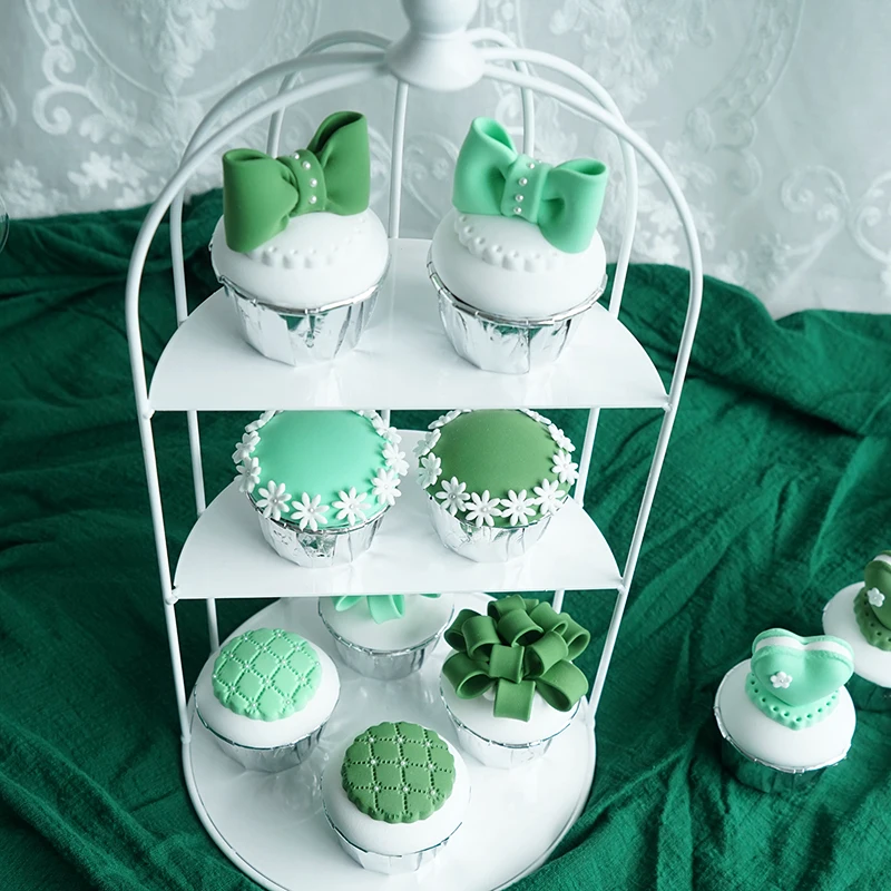 Подставка для кексов в виде птичьей клетки SWEETGO инструменты украшения создается