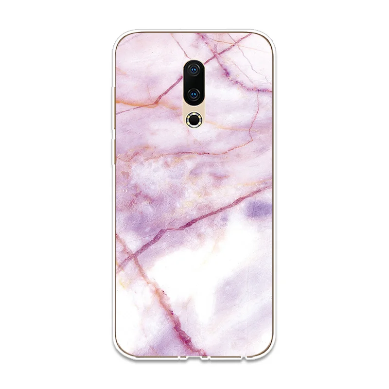Silicone Case For Meizu 15 16 Lite Plus 16X Note 8 Pro 6 7 X8 U10 U20 Cover Soft Shell Phone Marble patterned |