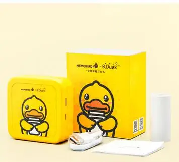 Цвет: желтый JEPOD MEMOBIRD G3/GT1 с поддержкой Bluetooth бумажный мессенджер и Примечание портативный печать беспроводной карманный мини термальный фотопринтер - Цвет: Цвет: желтый