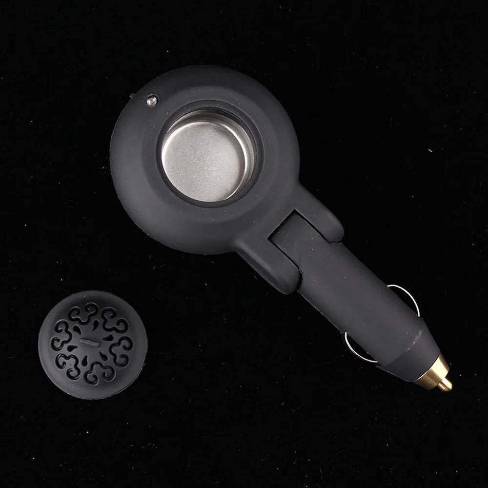 Держатель чипа для благовоний черного цвета украшения порошка пластик 14*6*3 6 см