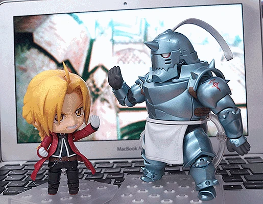Nendoroid Стальной алхимик Эдвард Элрик 788 Альфонс 796 фигурка Аниме Кукла ПВХ Новая