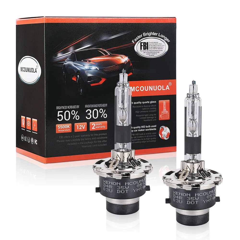 2 шт. автомобильные ксеноновые лампы D1S D2S D2R D3S D4S Ultinon HID 4300K 5500K|Лампы для