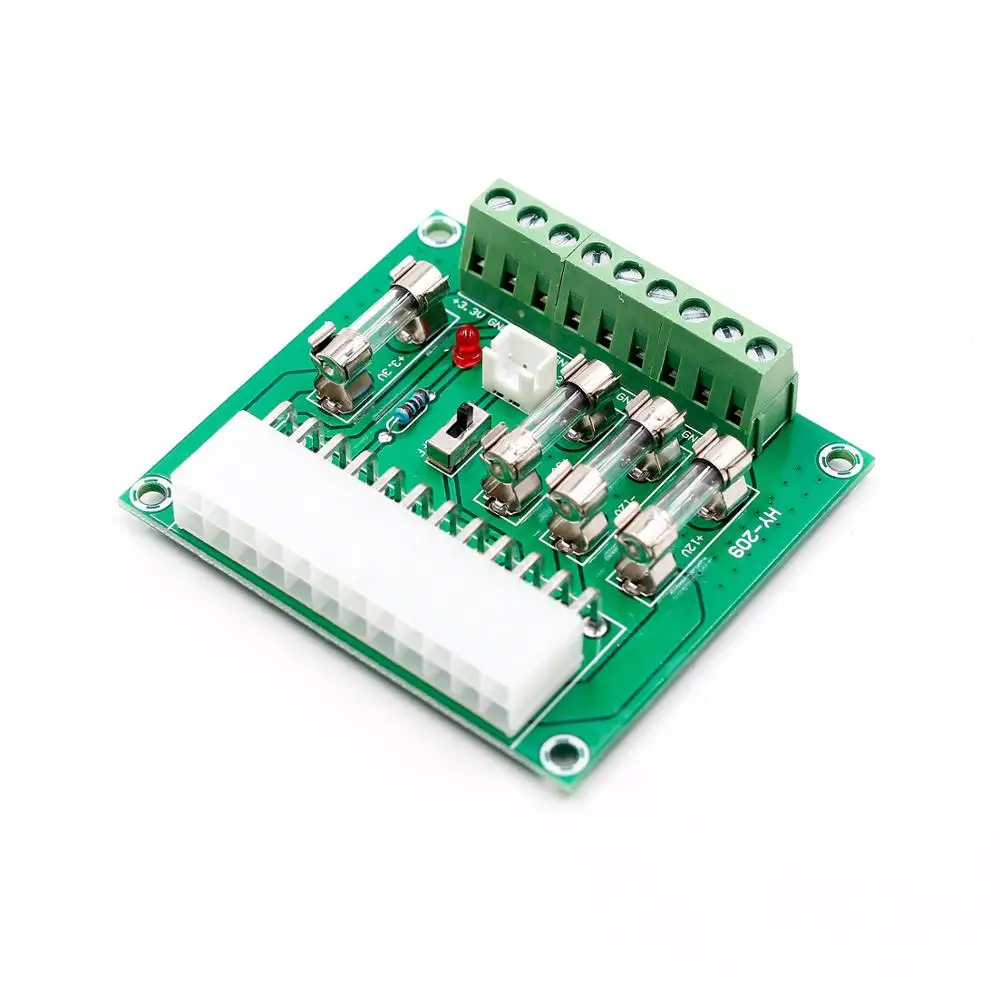 Настольный блок питания ATX плата адаптера компьютерный отбора мощности розетка