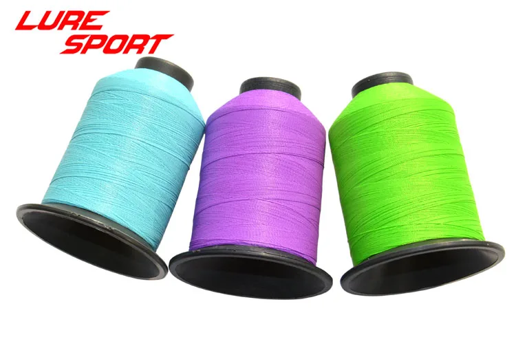 LureSport, 2 шт., нейлоновая нить, 1500 м, 210D, направляющая для связывания, строительный компонент, направляющая для связывания стержней, обмотка, Ремонт резьбы, аксессуары для самостоятельной сборки