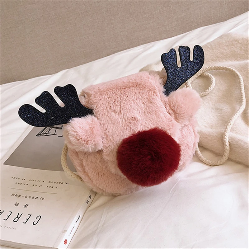 ACE LOVE/Брендовые мини повседневные милые дамские сумочки с рисунком лося вечерние