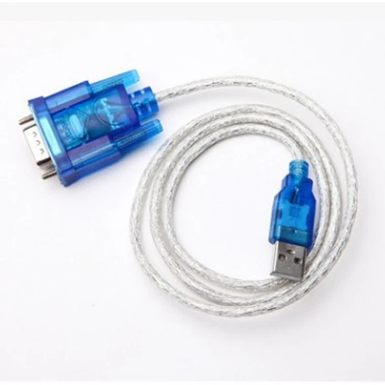 Переходник с USB на последовательный порт RS232 9-контактный кабель DB9 COM-порт