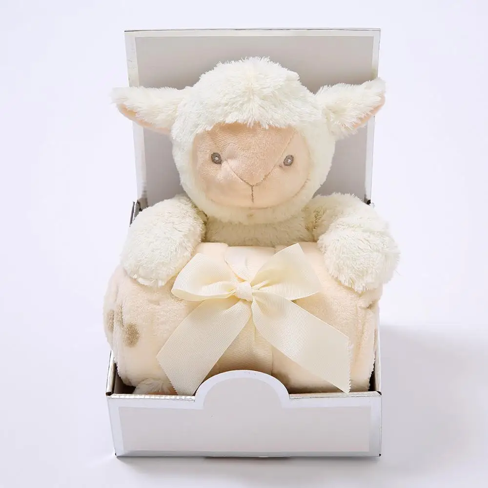 Милые детские одеяла для новорожденных с игрушками 100% фланелевые теплые