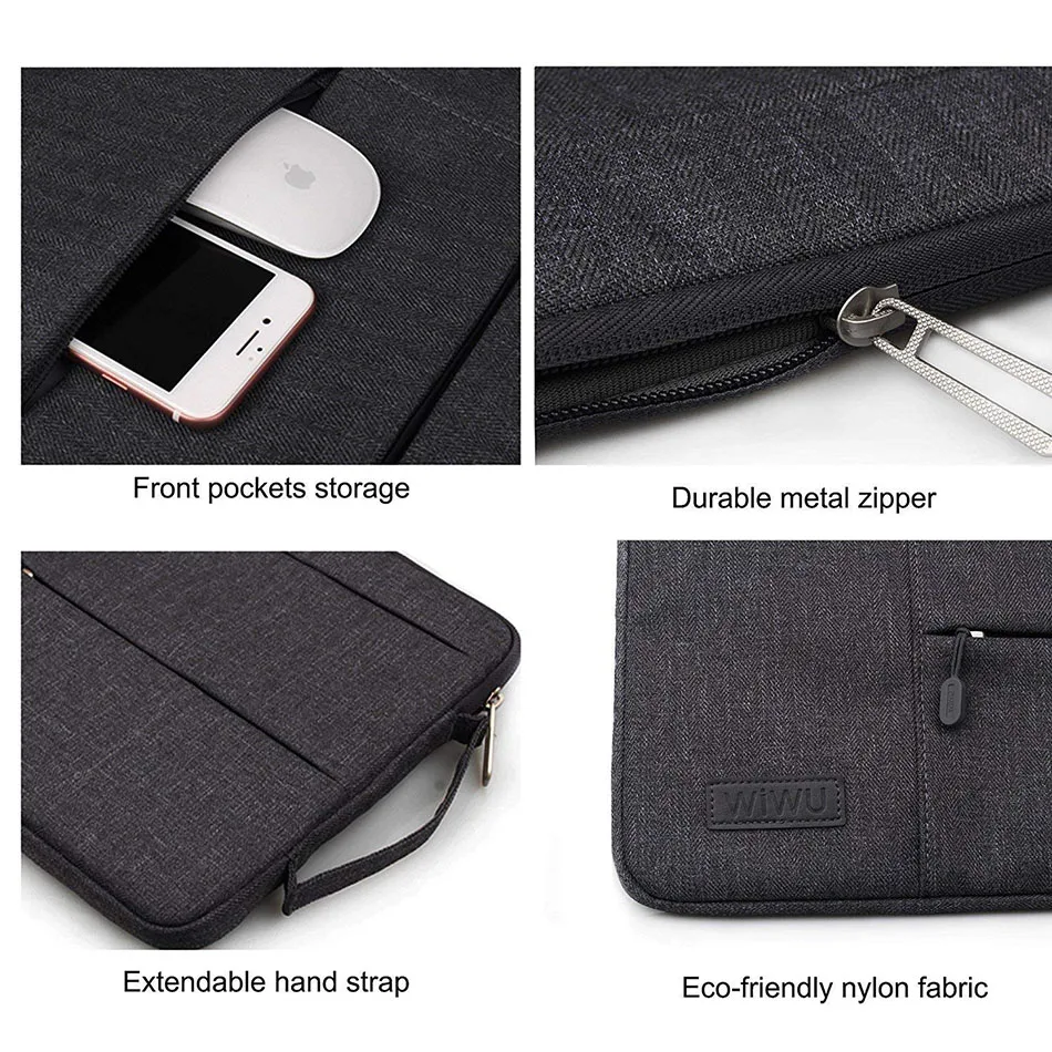Сумка для ноутбука Gearmax 12 13 14 15 6 сумка черный серый чехол Macbook Air Pro сумки нейлон|bag